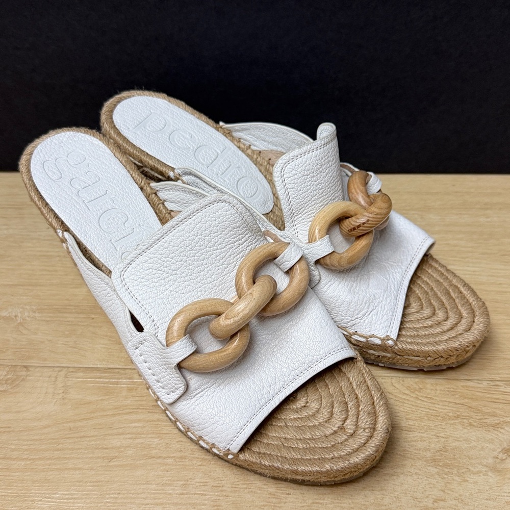 Pedro García Oliveta Wedge Sandal, SIZE 10 - Picture 4 of 10